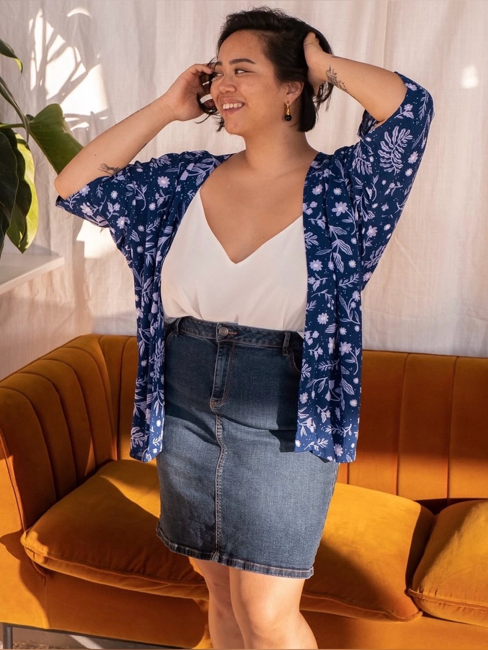 From Rachel Everyday Cover Up Kimono Cardigan